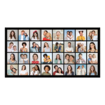 あなただけの32枚の写真コラージュ 写真拡大