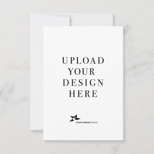 あなただけの3.5x5ポートレートを作成しよう 出欠カード (正面)