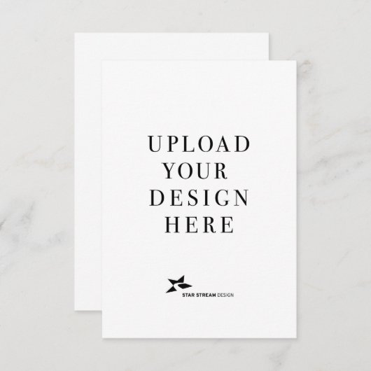 あなただけの3.5x5ポートレートを作成しよう 出欠カード (正面/裏面)