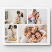 あなただけの4枚の写真の コラージュを作ろう フォトプラーク (正面)