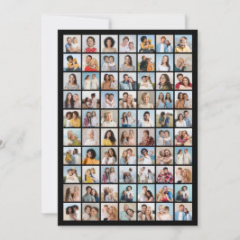 あなただけの70枚の写真コラージュを作成しよう 招待状