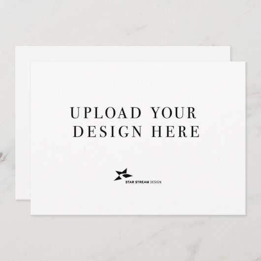 あなただけの7x5風景を作ろう 招待状 (正面/裏面)