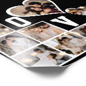 あなただけの8枚の写真の コラージュをデザインしよう フォトプリント            (角)