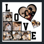 あなただけの8枚の写真の コラージュをデザインしよう ポスター<br><div class="desc">写真をカスタマイズして特別な行事（結婚式、誕生日、クリスマス、休暇、追悼、卒業、記念日など）に最適なオリジナル商品を作りましょう。また、親しい友達、家族、親戚へのプレゼントにも最適です。</div>