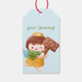 あなただけの かわいいクリスマスエンジェルを作ろう ギフトタグ (裏面)