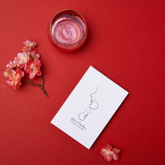 あなただけの、愛のライン、ボヘミアンスタイル、アラビア風 ポストカード