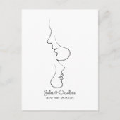 あなただけの、愛のライン、ボヘミアンスタイル、アラビア風 ポストカード (正面)