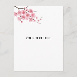 あなただけのCharry Blossom Flower ポストカード