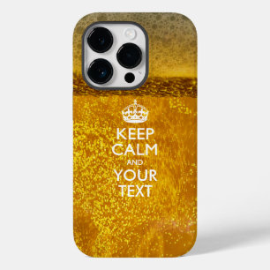 あなただけのKEEP CALMメッセージをデザインします Case-Mate iPhone 14 PROケース