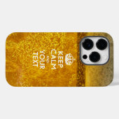 あなただけのKEEP CALMメッセージをデザインします Case-Mate iPhoneケース (裏面 (横))