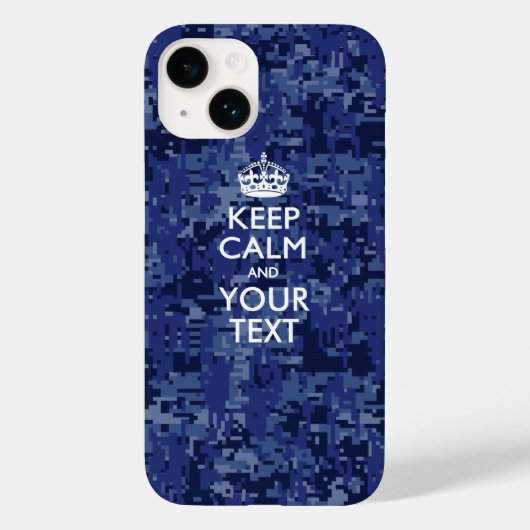 あなただけのKEEP CALM AND 〜に Case-Mate iPhoneケース (裏面)
