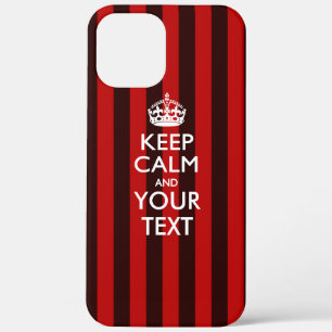 あなただけのKEEP CALM AND 〜に iPhone 12 PRO MAX ケース
