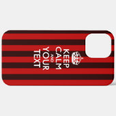 あなただけのKEEP CALM AND 〜に Case-Mate iPhoneケース (裏面 (横))