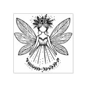 あなただけのPretty Pixie Flower Fairy ラバースタンプ (インプリント)