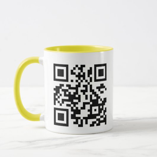 あなただけのQRコードを作成 マグカップ (左)
