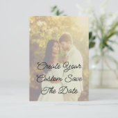 あなただけのSave The Date(結婚式日程お知らせカード)を作成しよう 出欠カード (スタンド正面)