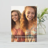 あなただけのSnap+Chat+ミーム写真 シーズンカード (スタンド正面)