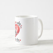 あなただけを❤️ コーヒーマグカップ (正面右)