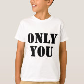 あなただけ Tシャツ (正面)