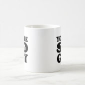 あなたって本当にゲイなのね コーヒーマグカップ (中央)