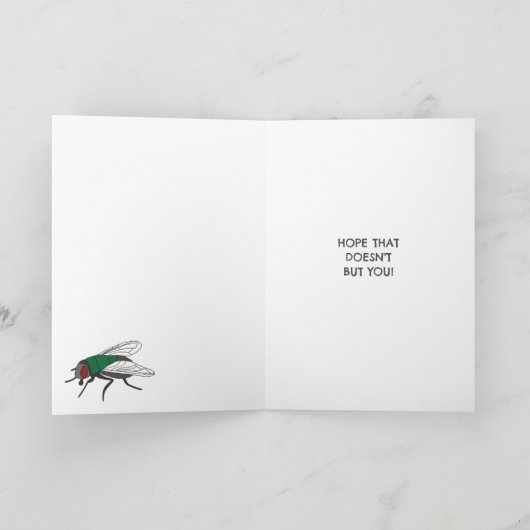 あなたって本当に面白い虫みたい カード (内部)