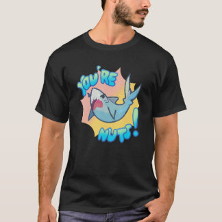 あなたって気がおかしいですね かわいいサメ メンズ レディース キッズ Tシャツ