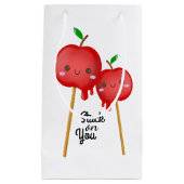 あなたで付くリンゴ飴 スモールペーパーバッグ (正面)