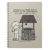 あなたで願いを作って下さい! ノートブック (正面)