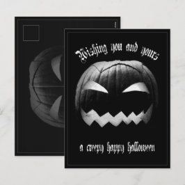 あなたとあなたの大切な方々がハロウィンをお楽しみいただけますように シーズンポストカード