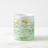 あなたとの平和I許可ジョンの14:27 コーヒーマグカップ (中央)