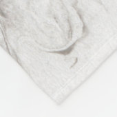 あなたとの灰色の大理石の愛情のある生命- 7つの写真のコラージュ フリースブランケット (角)