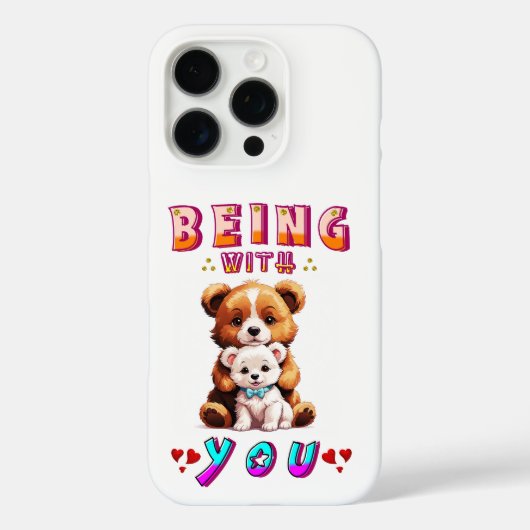あなたと一緒にいる Case-Mate iPhoneケース (裏面)