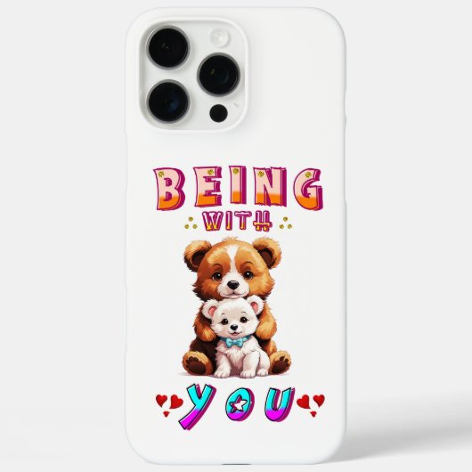 あなたと一緒にいる Case-Mate iPhoneケース (裏面)
