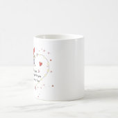 あなたと一緒にコーヒーを飲むのが好き コーヒーマグカップ (中央)