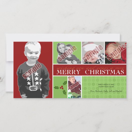 あなたと一緒に聖降誕祭お目出度う シーズンカード (正面)