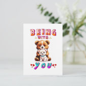 あなたと一緒に ポストカード (スタンド正面)