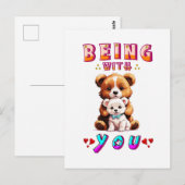 あなたと一緒に ポストカード (正面/裏面)