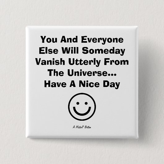 あなたと他の皆……- MisterPボタン 缶バッジ (正面)