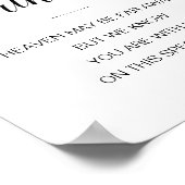 あなたと共に天国は遠く 結婚式 ポスター (角)