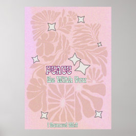 あなたと共に平和が キリスト教 ギャラリー アート ポスター