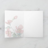 あなたと共に歳をとる - グリーティングカード (内部)