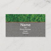 あなたと幸せ芝生-名刺 名刺 (裏面)