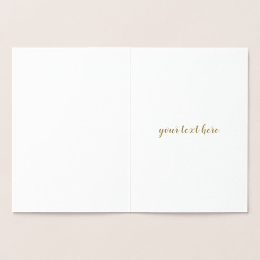 あなたと私だけのバレンタインデー 箔カード (内部)