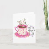 「あなたと私とコーヒー」名言 カード (正面)