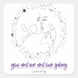 あなたと私と私たちの銀河系 スクエアシール