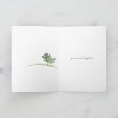 あなたと私のグリーティングカード カード (内部)