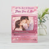 「あなたと私のバレンタイン」ベストK-Dramaがスター☆バレンタインカード シーズンカード (スタンド正面)