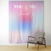 あなたと私のファミリー モダン カラフル タペストリー (インサイチュ)