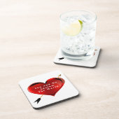 あなたと私のプラスチックのコースター コースター (右側)