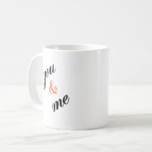 あなたと私のマグカップ コーヒーマグカップ (正面左)